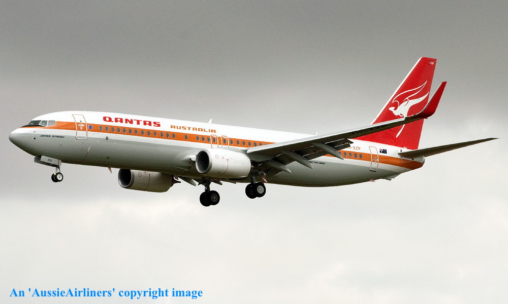 Qantas B737-800 | Qantas US - 航空機・ヘリコプター