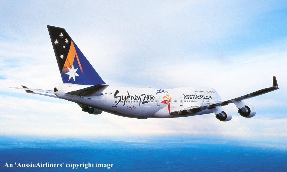 VH-ANA Boeing 747-412